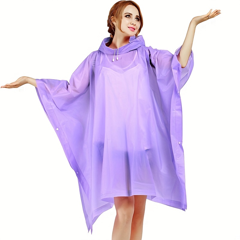 Camping Rain Poncho - Regenponcho's voor volwassenen Etui voor wandelen