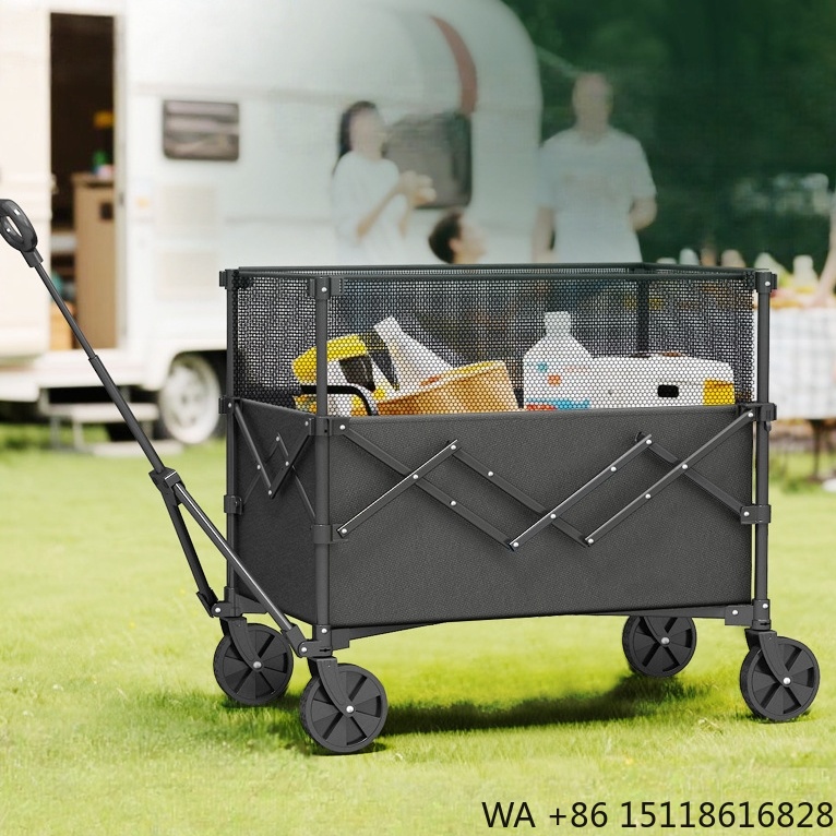 Outdoor Camping Folding Table - Duurzaam roestvrijstalen frame, opvouwbaar, ademend, multifunctioneel,