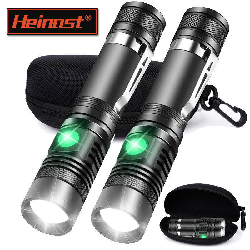 Outdoor Camping Adventures - Oplaadbare T6 Handzaklamp Gebruik 18650 Zoom