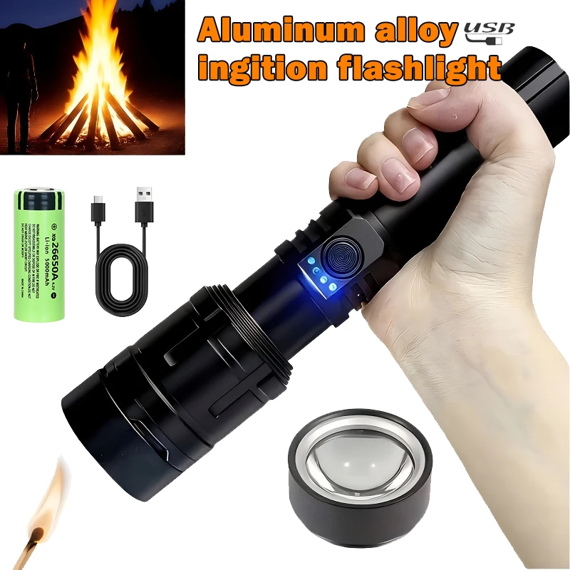 Outdoor Camping Adventures - Ultra krachtige zaklamp Concentraterende ontsteking Zaklamp