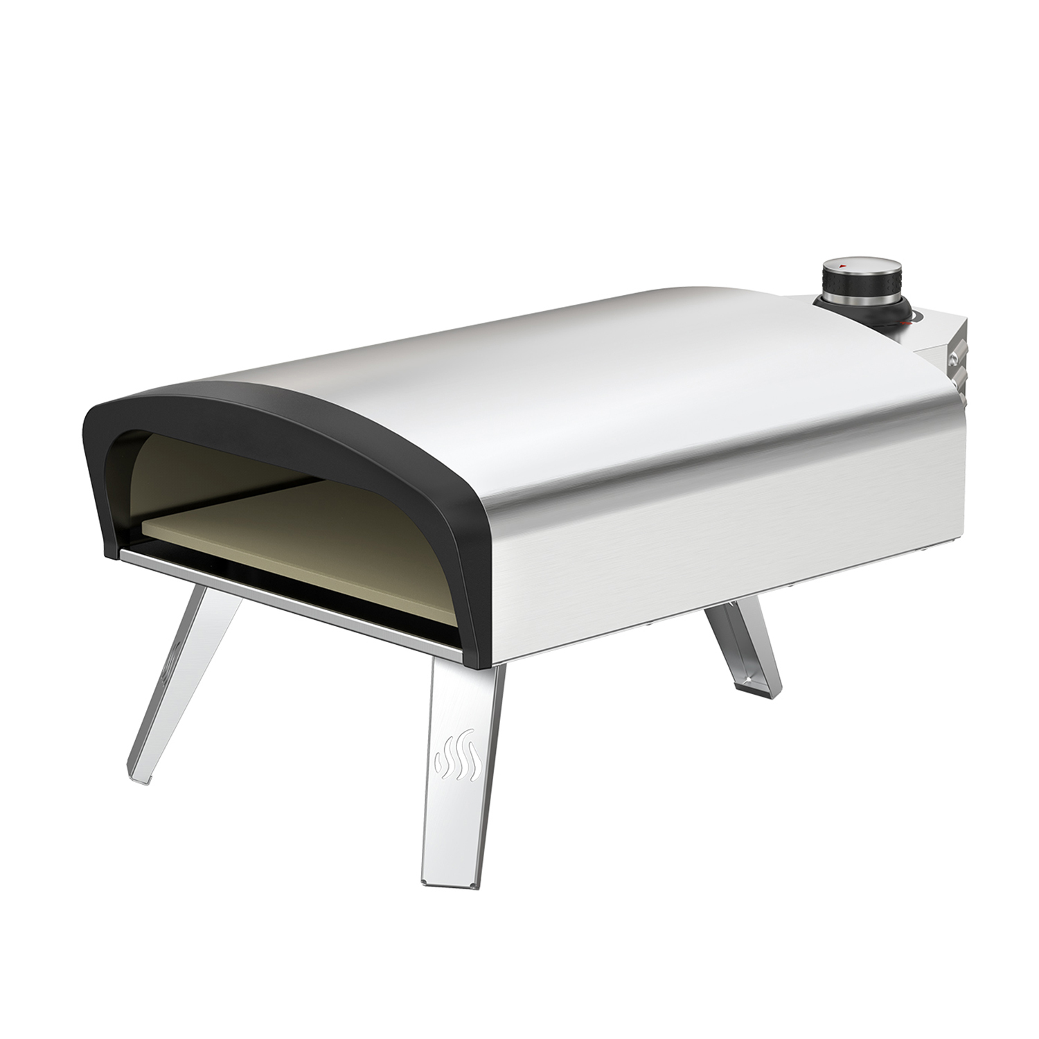 Outdoor Camping Oven - Pizzaoven met stenen bakplaat, camping oven