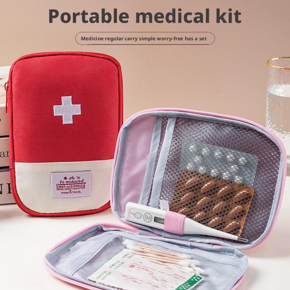 Outdoor Camping Kit - Draagbare EHBO-kit Reizen Buiten Kamperen Opbergtas