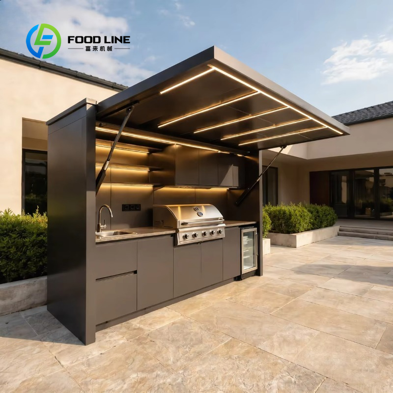 Outdoor Camping Oven - Op maat gemaakte luxe modulaire buitenkeuken