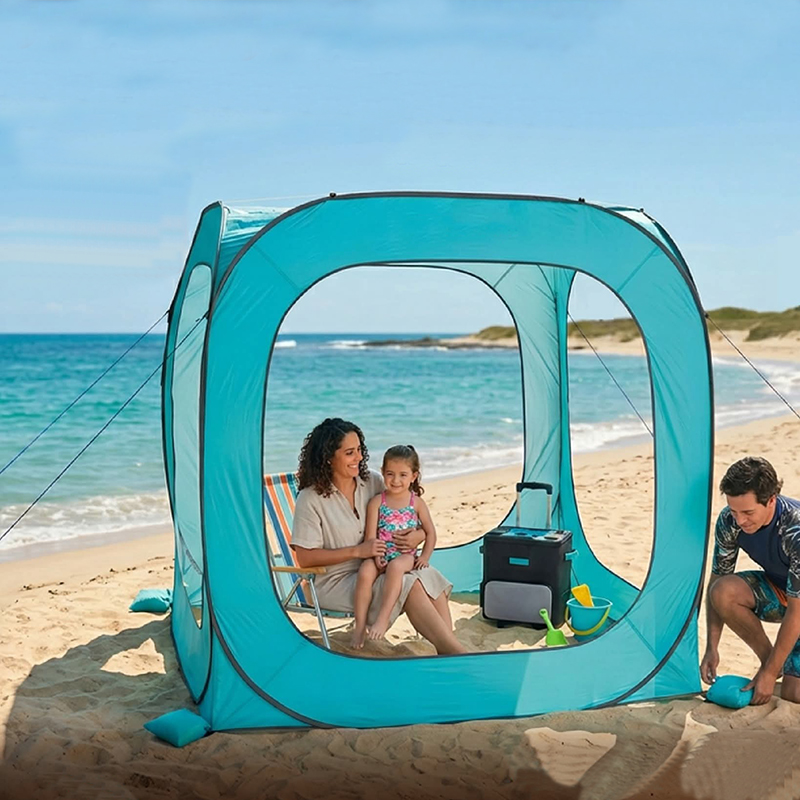 Outdoor Camping Rentals - Strandcabana Tent Snel Opzetbare Verhuurbare Draagbare