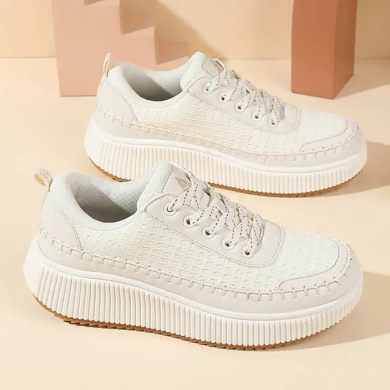 Outdoor Camping Ideas For Adults - Bruine schoenen Dames Flats Herfstlaarzen Sneakers