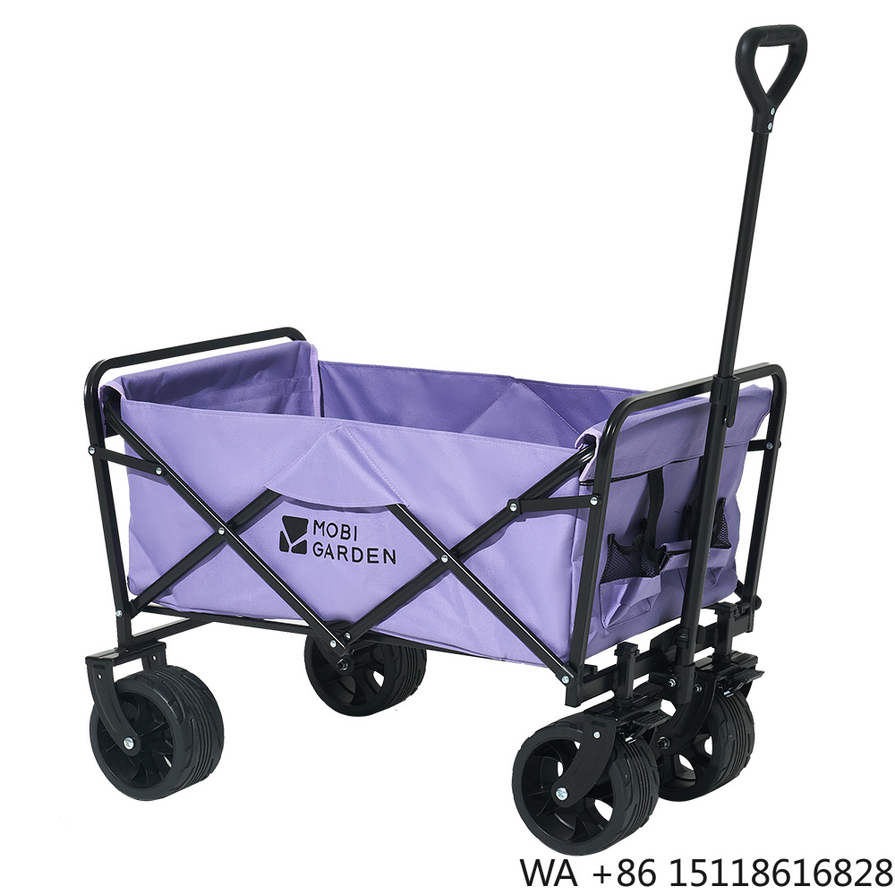 Outdoor Camping Folding Table - Mobi Garden Opvouwbare Vierwielige Draagbare Aanhangwagen