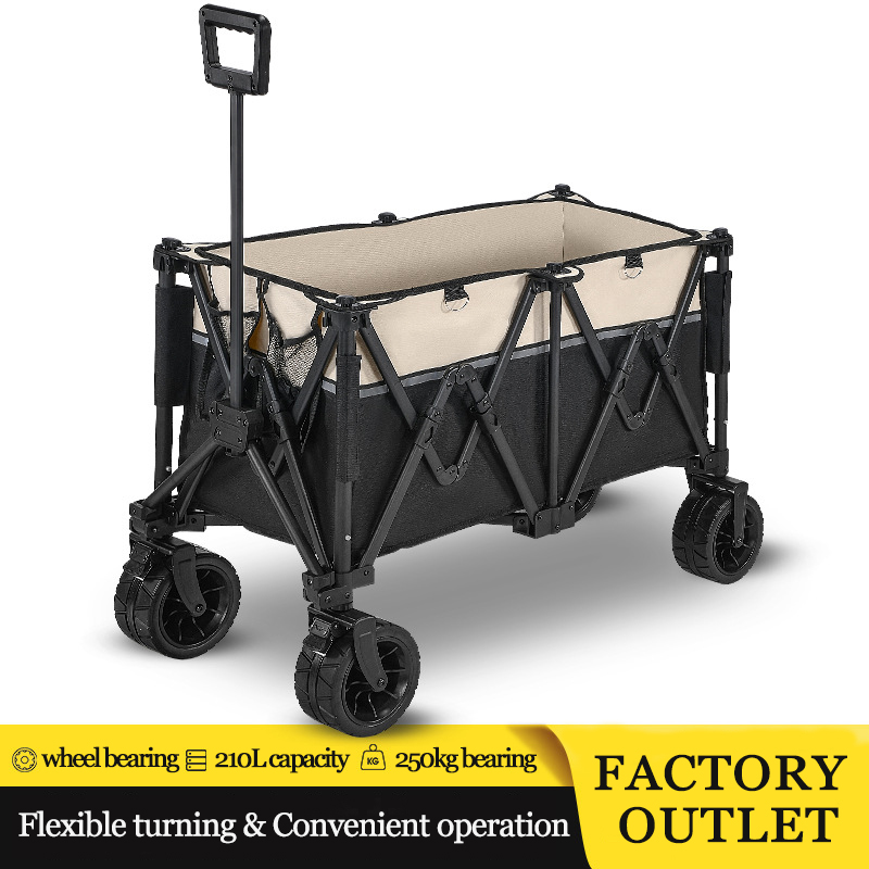 Outdoor Camping Folding Table - Extra lange aanhangwagen, 260L grote capaciteit