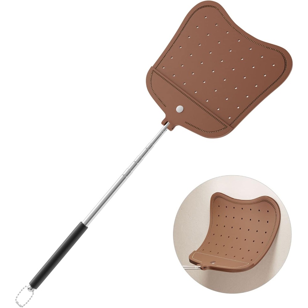 Outdoor Camping Tools - Telescopische en uitschuifbare vliegenmepper met flexibel,
