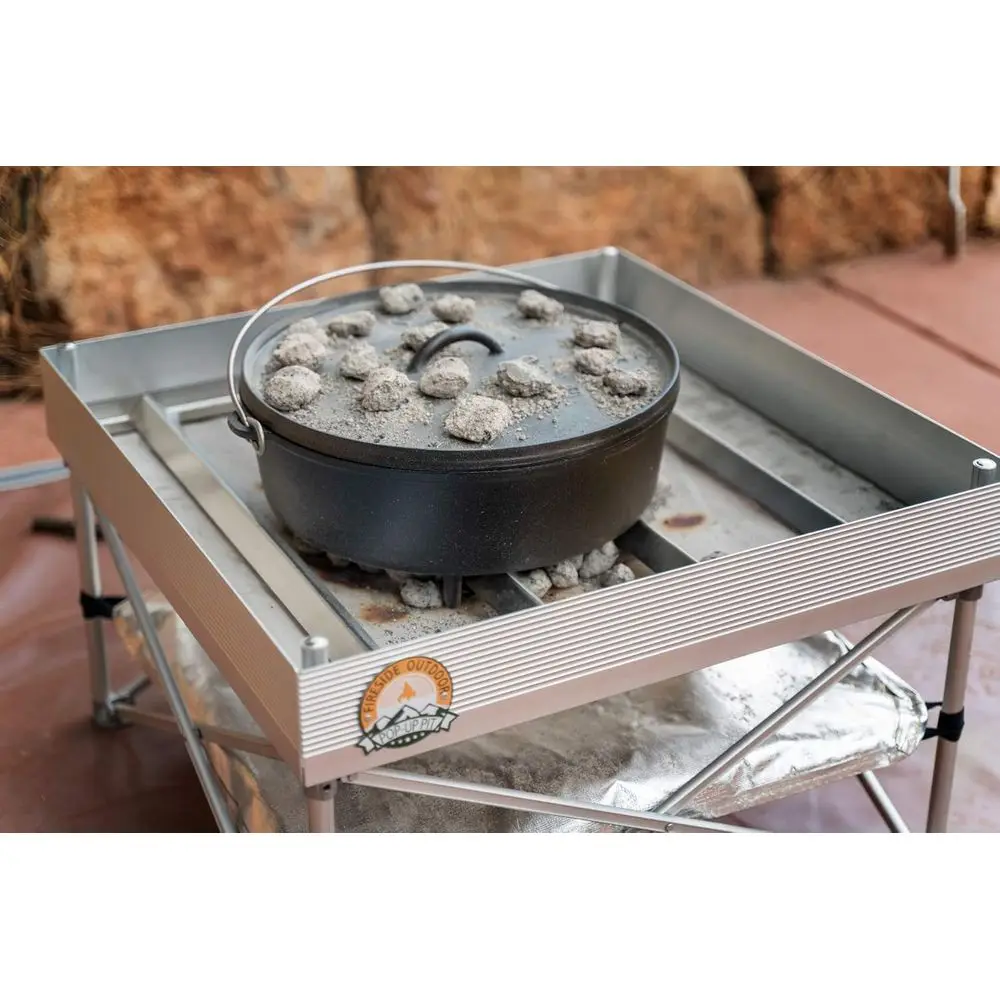 Outdoor Camping Oven - Draagbare buiten Dutch Oven tafelbundel met