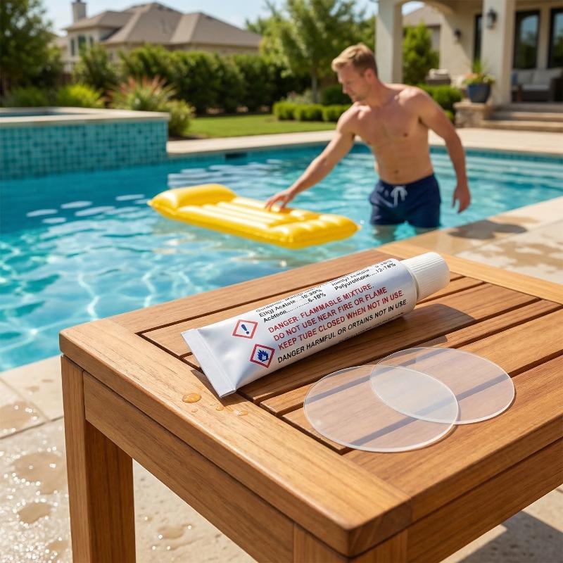 Inflatable Mattress - Reparatiepatchset voor opblaasbare luchtbedden, zware PVC-patches