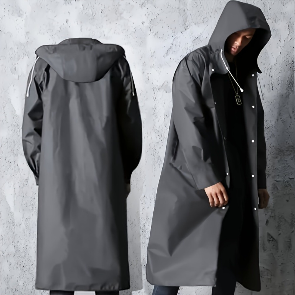 Camping Rain Poncho - Unisex Volwassen Regenponcho-Waterdichte Buitenregenjas Met Capuchon