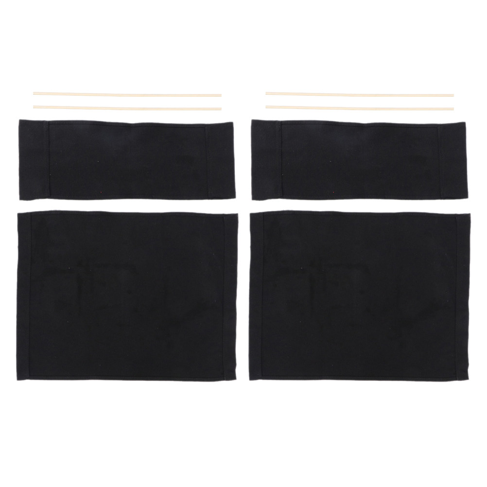 Outdoor Camping Kit - 2 sets vervangende zachte ergonomische stoelhoezen