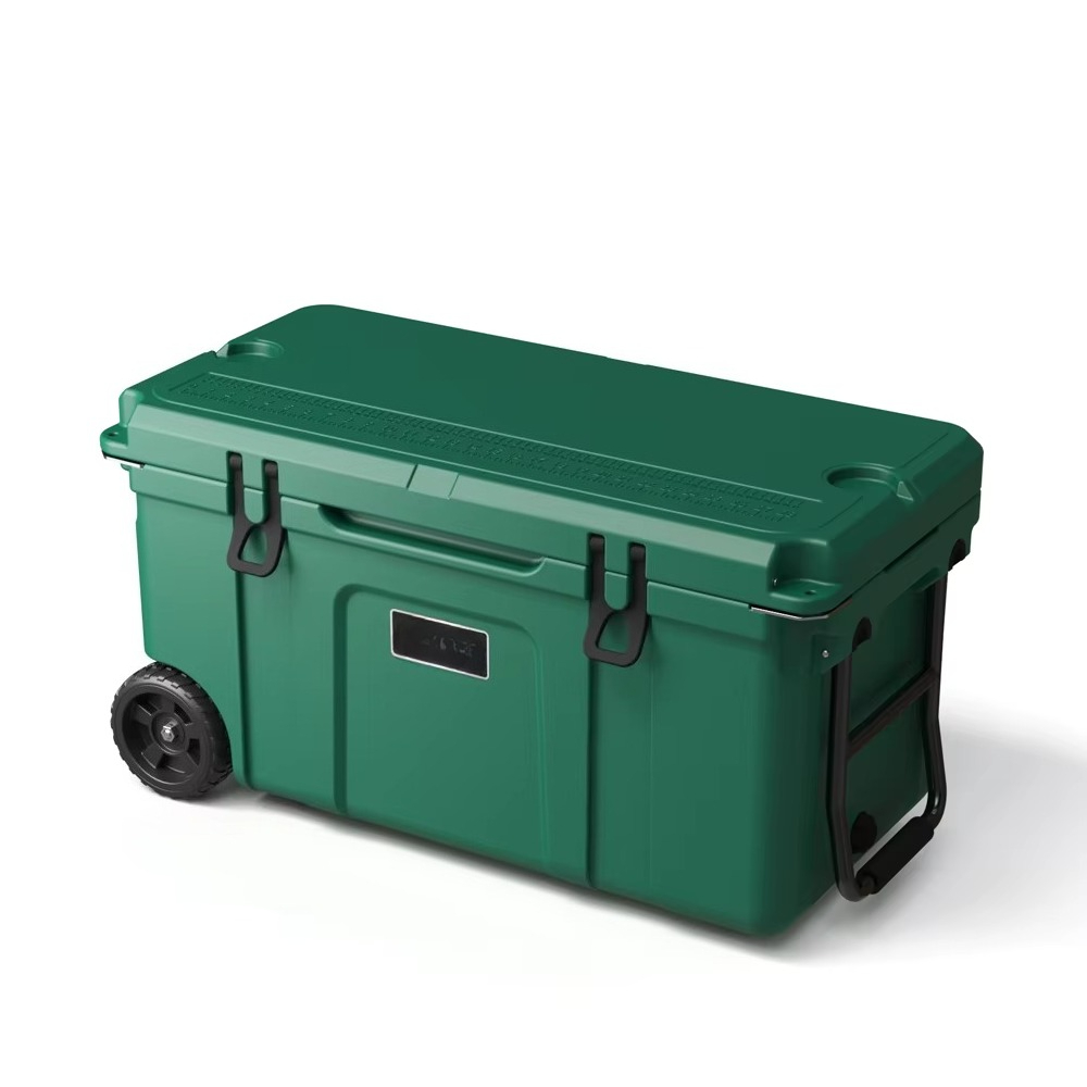 Outdoor Camping Box - 70QT Koelbox met opdruk, geïsoleerd, van