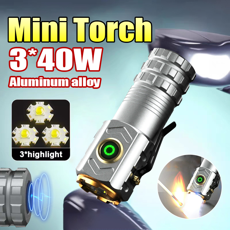 Outdoor Camping Adventures - Super Krachtige Spotlight Ontsteking Zaklamp Mini