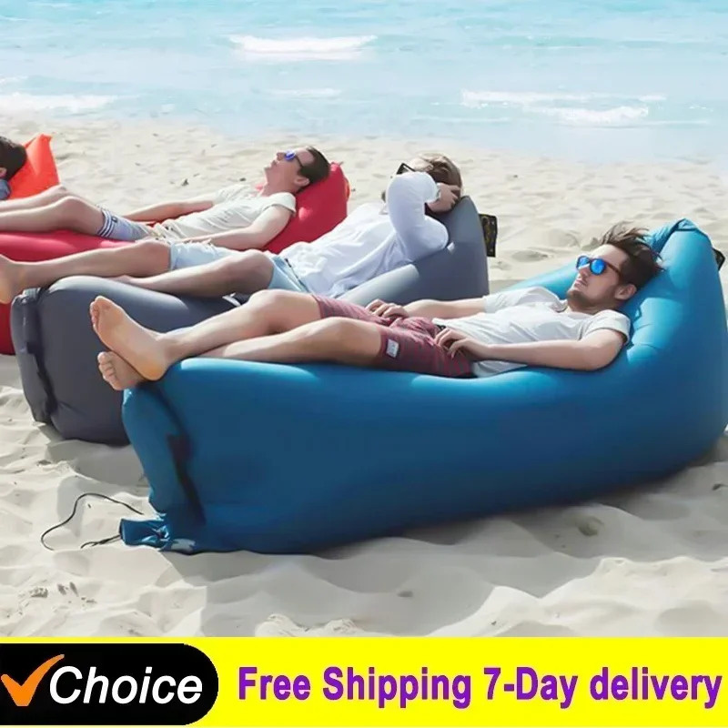Bed Outdoor Camping - Draagbare opblaasbare buitensofa, opblaasbare buitenzitplaats, opblaasbare