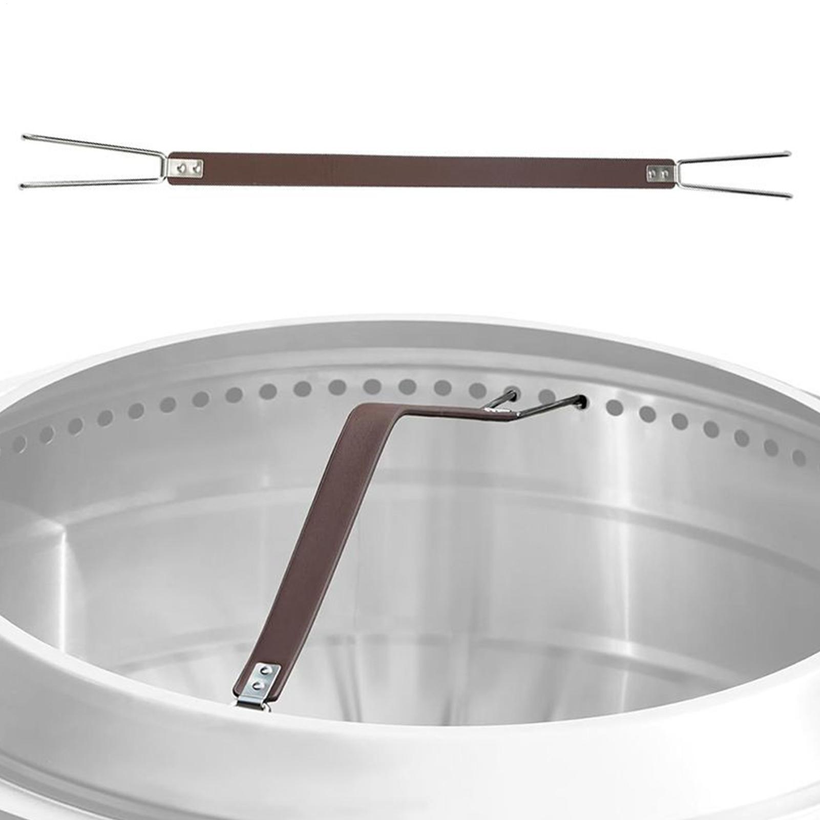 Outdoor Camping Tools - Handvat voor vuurplaatsdeksel Vuurplaatsgereedschap Draagbare handgreep