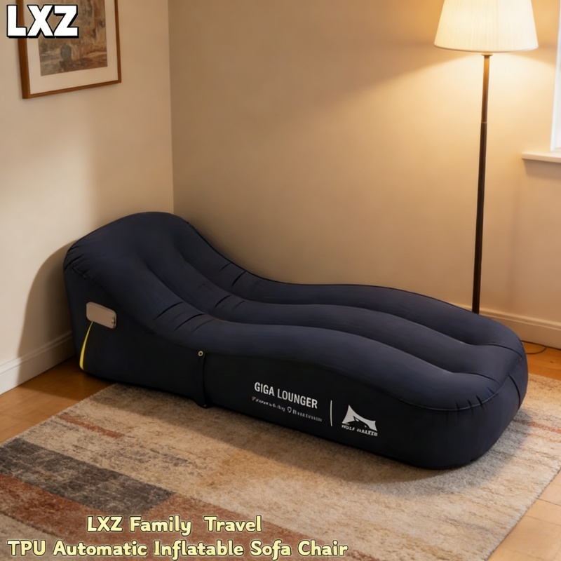 Bed Outdoor Camping - TPU Automatische Opblaasbare Stoel, Draagbare Opblaasbare
