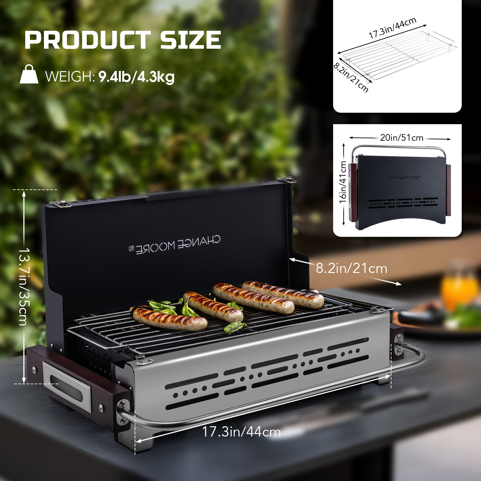 Change Moore Outdoor Camping V - Outdoor Camping Oven recensie en prijs