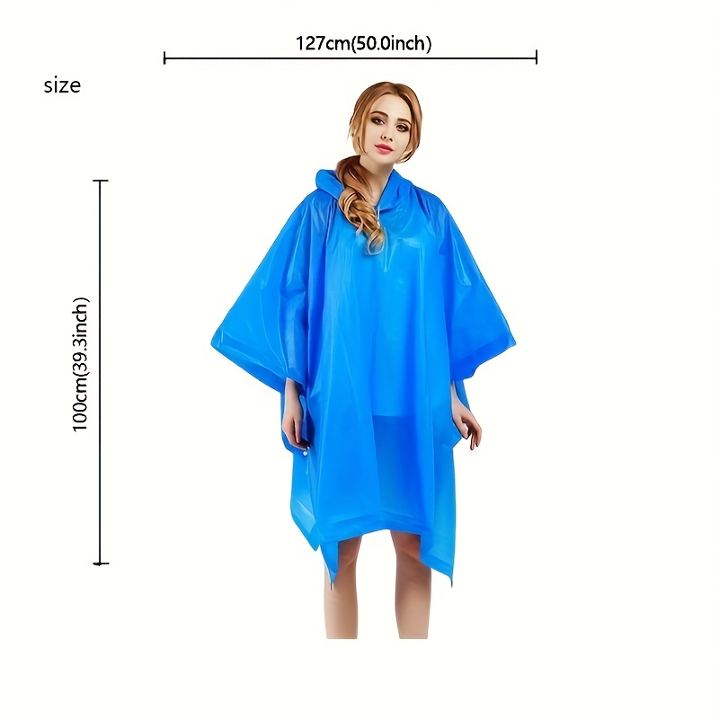 Regenponcho's voor volwassenen - Camping Rain Poncho recensie en prijs