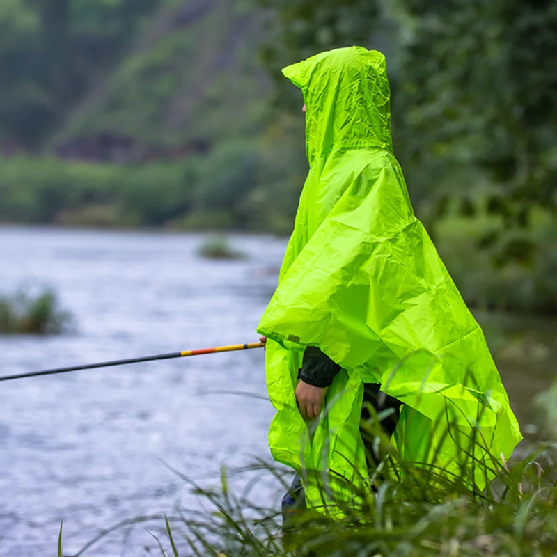 3-in-1 waterdichte regenjas Li - Camping Rain Poncho recensie en prijs
