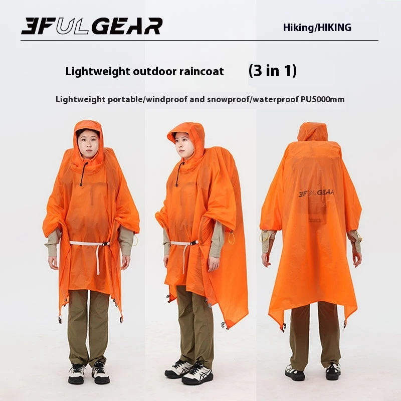 3F UL GEAR Ultralichte Wandelr - Camping Rain Poncho recensie en prijs