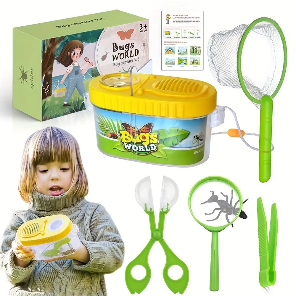 Met vergrootglas, gereedschap  - Outdoor Camping Kit recensie en prijs