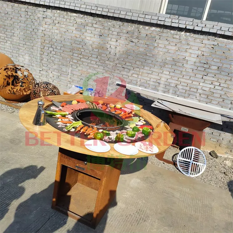 80cm Cortenstaal vuurplaats BB - Outdoor Camping Oven recensie en prijs