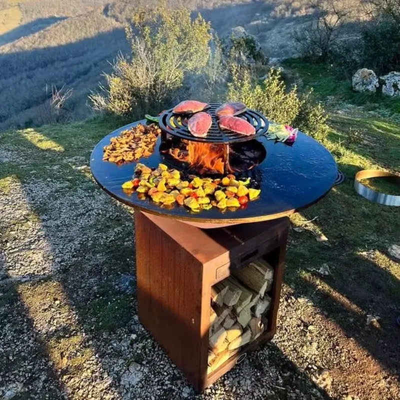 80cm Cortenstaal vuurplaats BB - Outdoor Camping Oven recensie en prijs