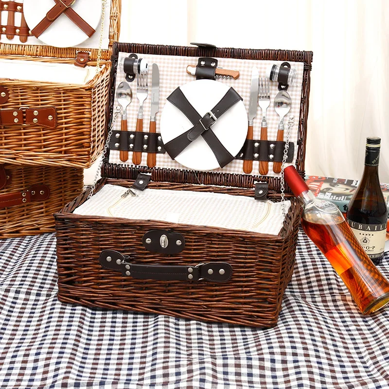Picknickmand voor gezinnen, op - Outdoor Camping Storage Box recensie en prijs