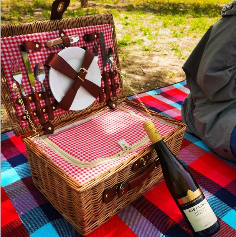 Picknickmand voor gezinnen, op - Outdoor Camping Storage Box recensie en prijs