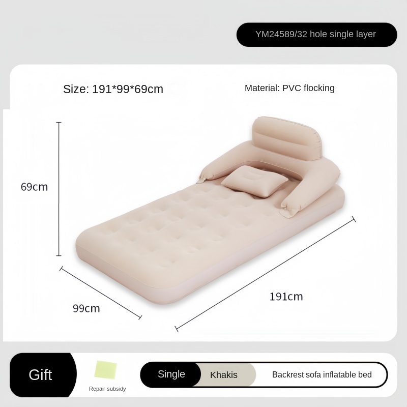 Opblaasbaar tweepersoons campi - Bed Outdoor Camping recensie en prijs