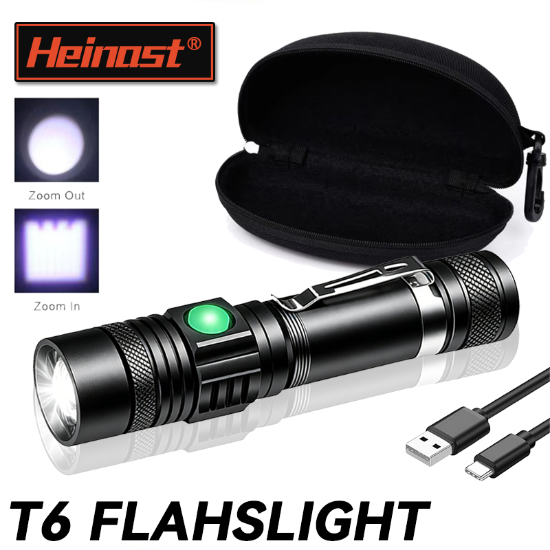 T6 LED oplaadbare zaklamp, 186 - Outdoor Camping Adventures recensie en prijs