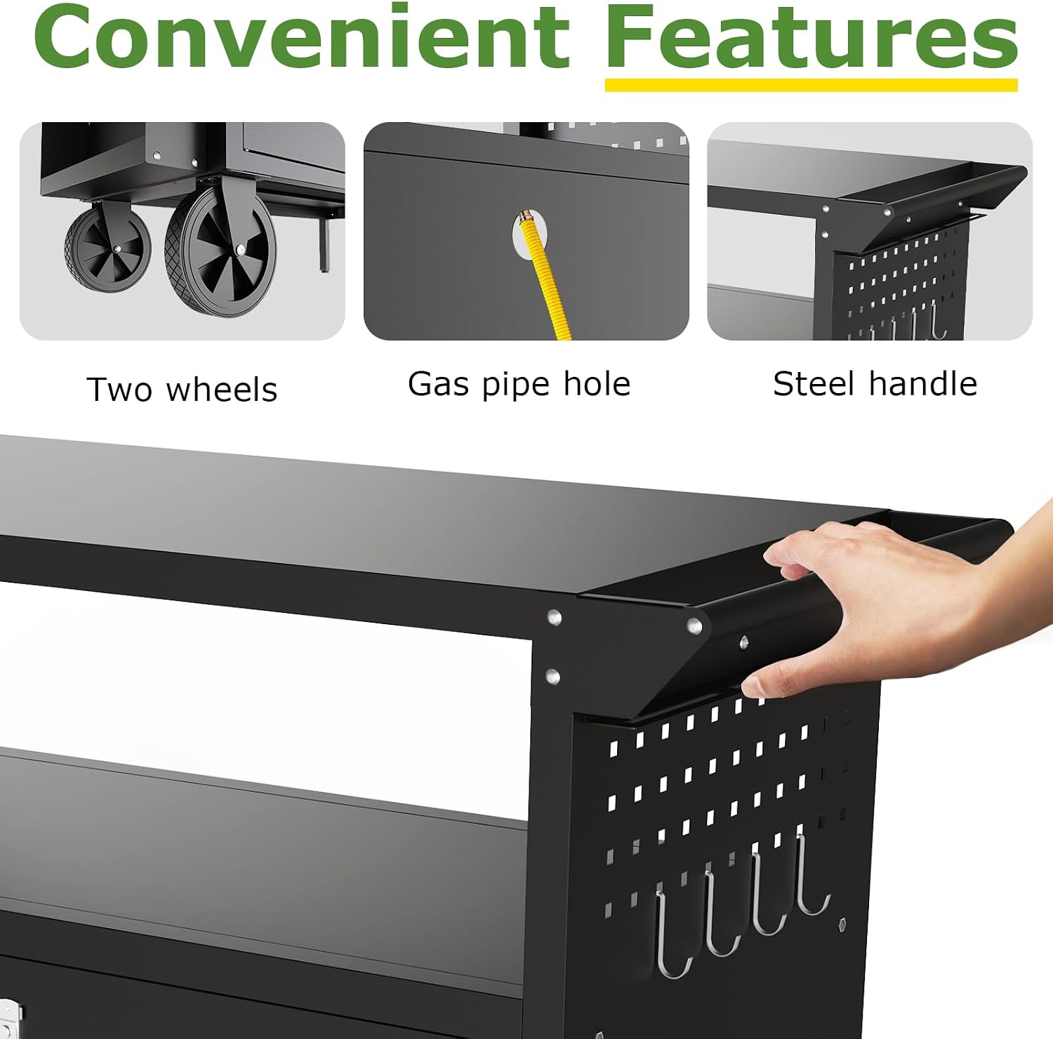 Buitenkeuken op wielen met opb - Outdoor Camping Folding Table recensie en prijs