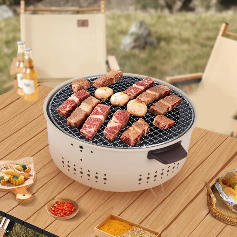 Ronde Barbecue Kachel 1/3pcs D - Outdoor Camping Oven recensie en prijs