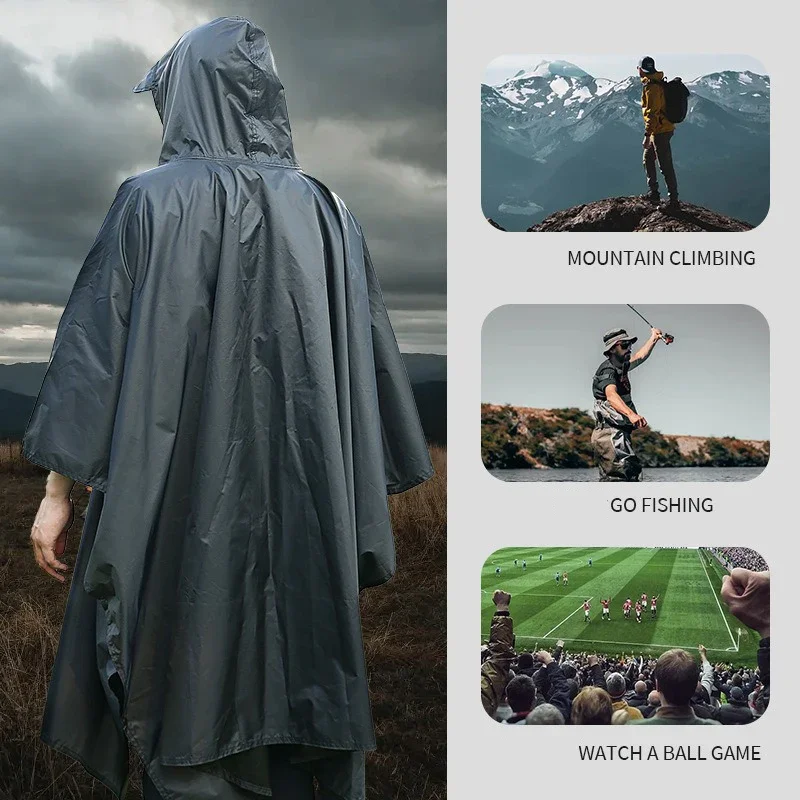 Outdoor 3-in-1 militaire regen - Camping Rain Poncho recensie en prijs