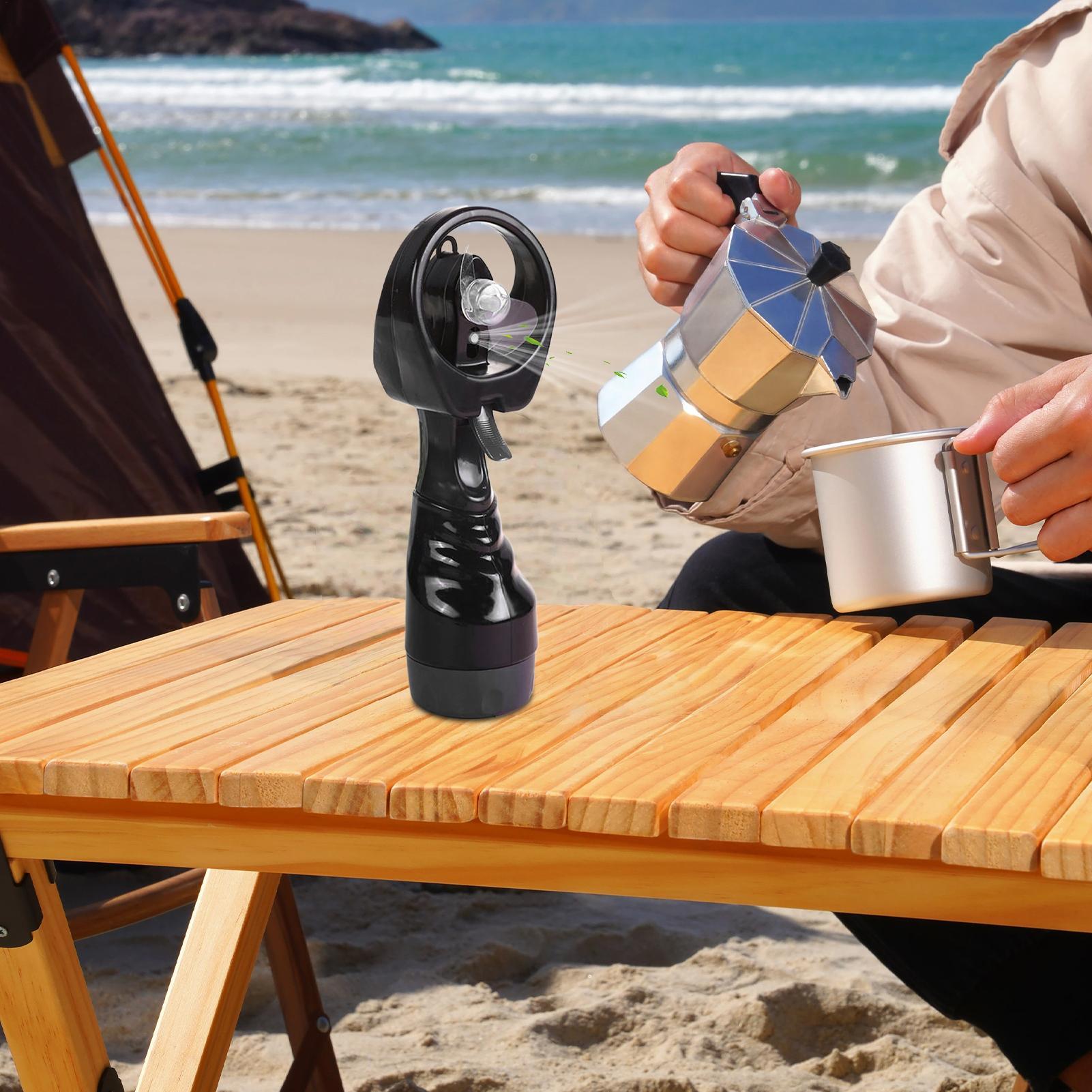 Handheld vernevelingsventilato - Outdoor Camping Water Tank recensie en prijs