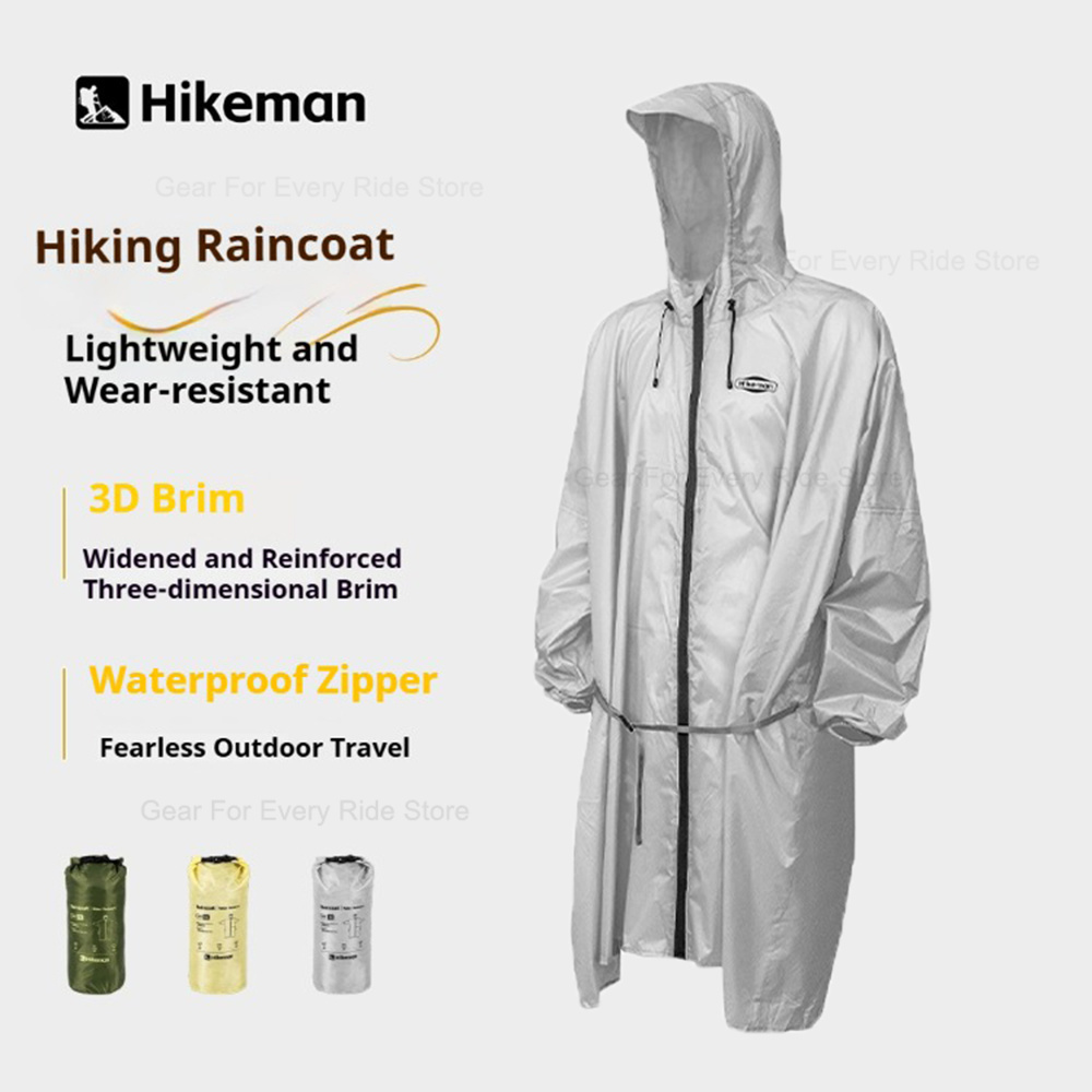 Ultralichte regenjas met rits, - Camping Rain Poncho recensie en prijs