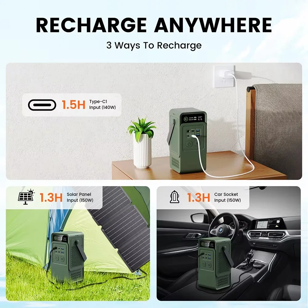 60000mAh 200W 192Wh Camping Po - Outdoor Camping Kit recensie en prijs