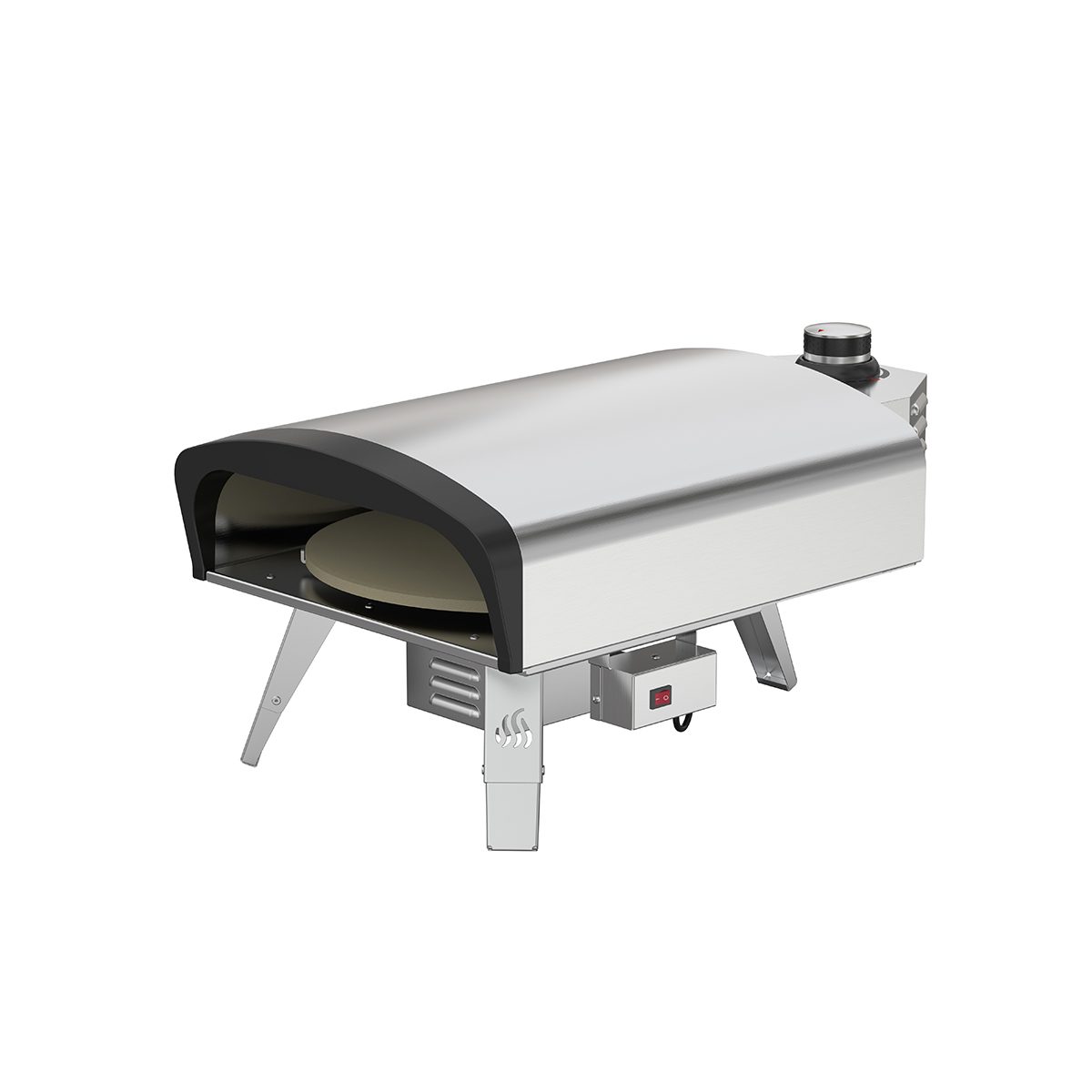Pizzaoven met stenen bakplaat, - Outdoor Camping Oven recensie en prijs