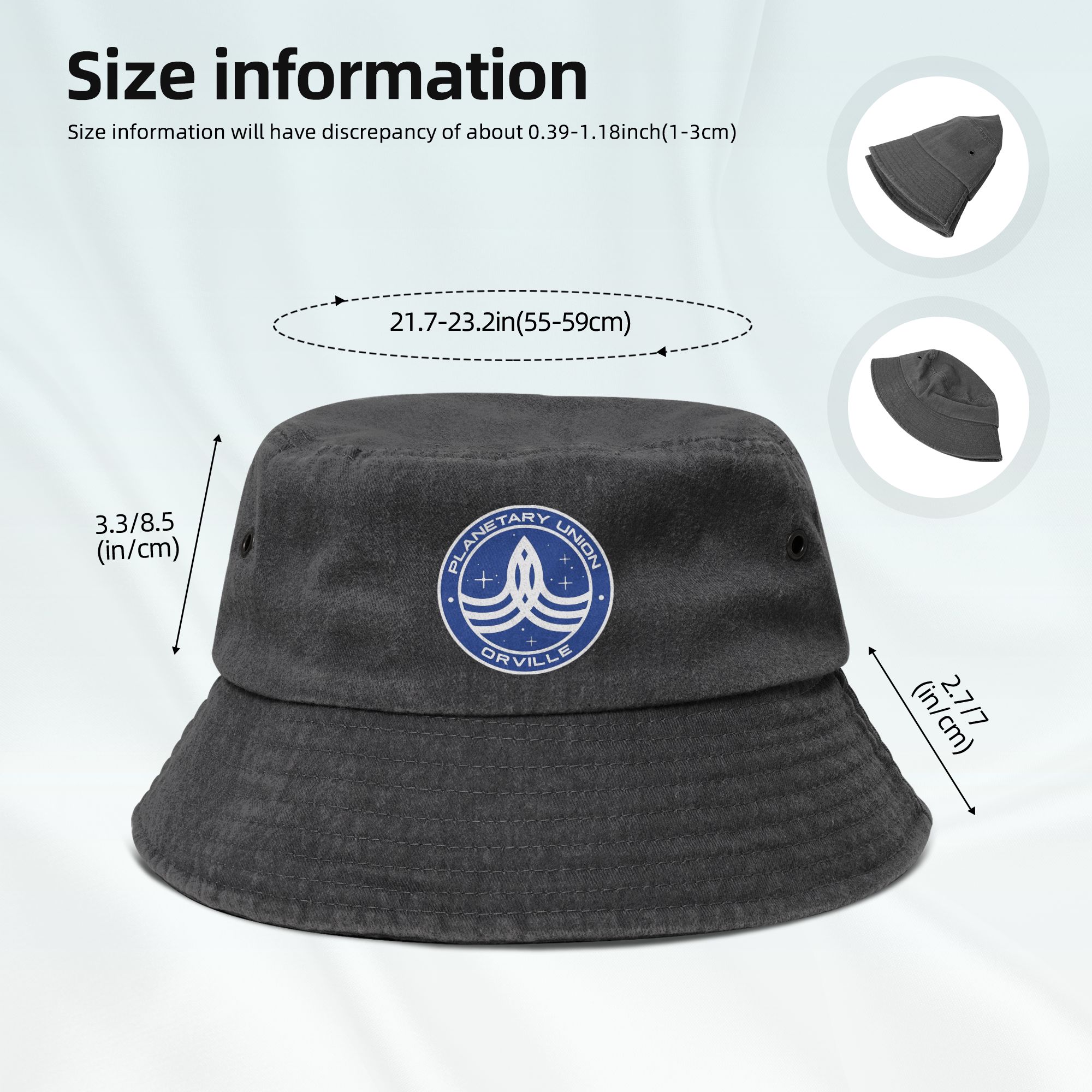 Unisex Distressed Denim Bucket - Outdoor Camping Ideas For Adults recensie en prijs