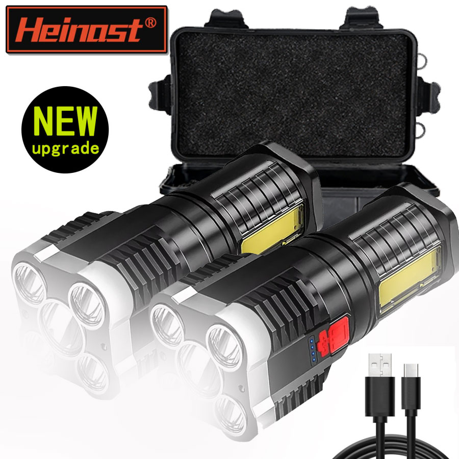 5 LED High Power Led-zaklampen - Outdoor Camping Adventures recensie en prijs
