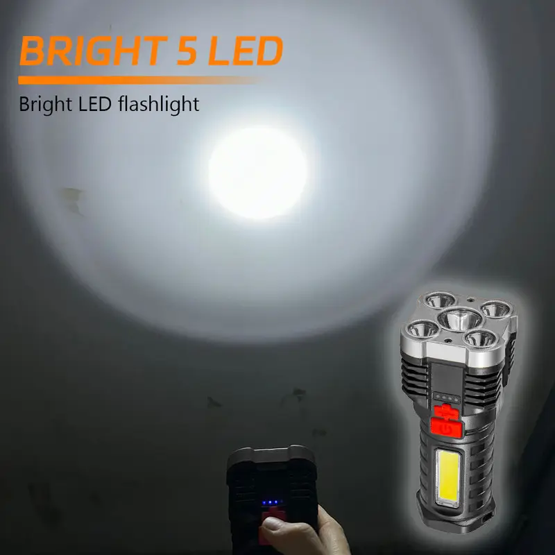 5 LED High Power Led-zaklampen - Outdoor Camping Adventures recensie en prijs