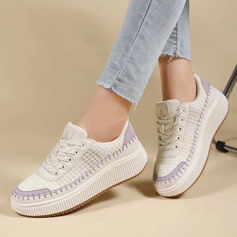 Bruine schoenen Dames Flats He - Outdoor Camping Ideas For Adults recensie en prijs