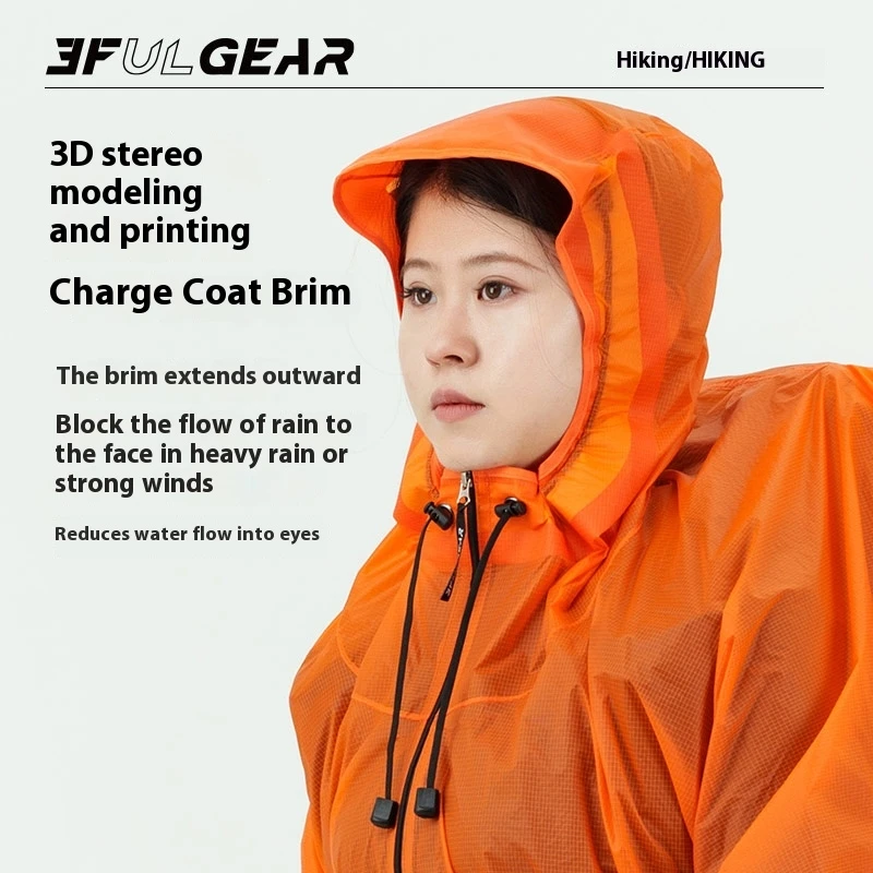 3F UL GEAR Rits Regenjas 15D N - Camping Rain Poncho recensie en prijs