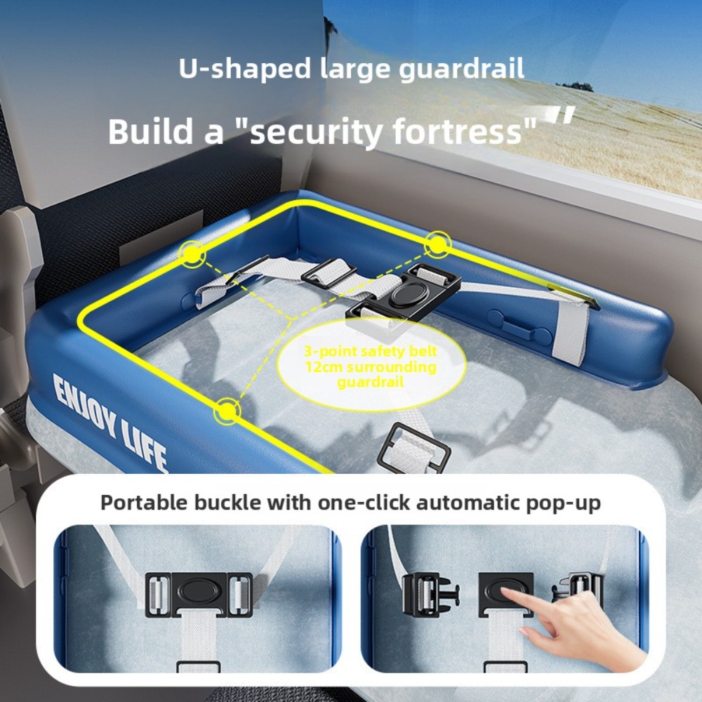 Opblaasbaar vliegtuigbed- en a - Inflatable Mattress recensie en prijs