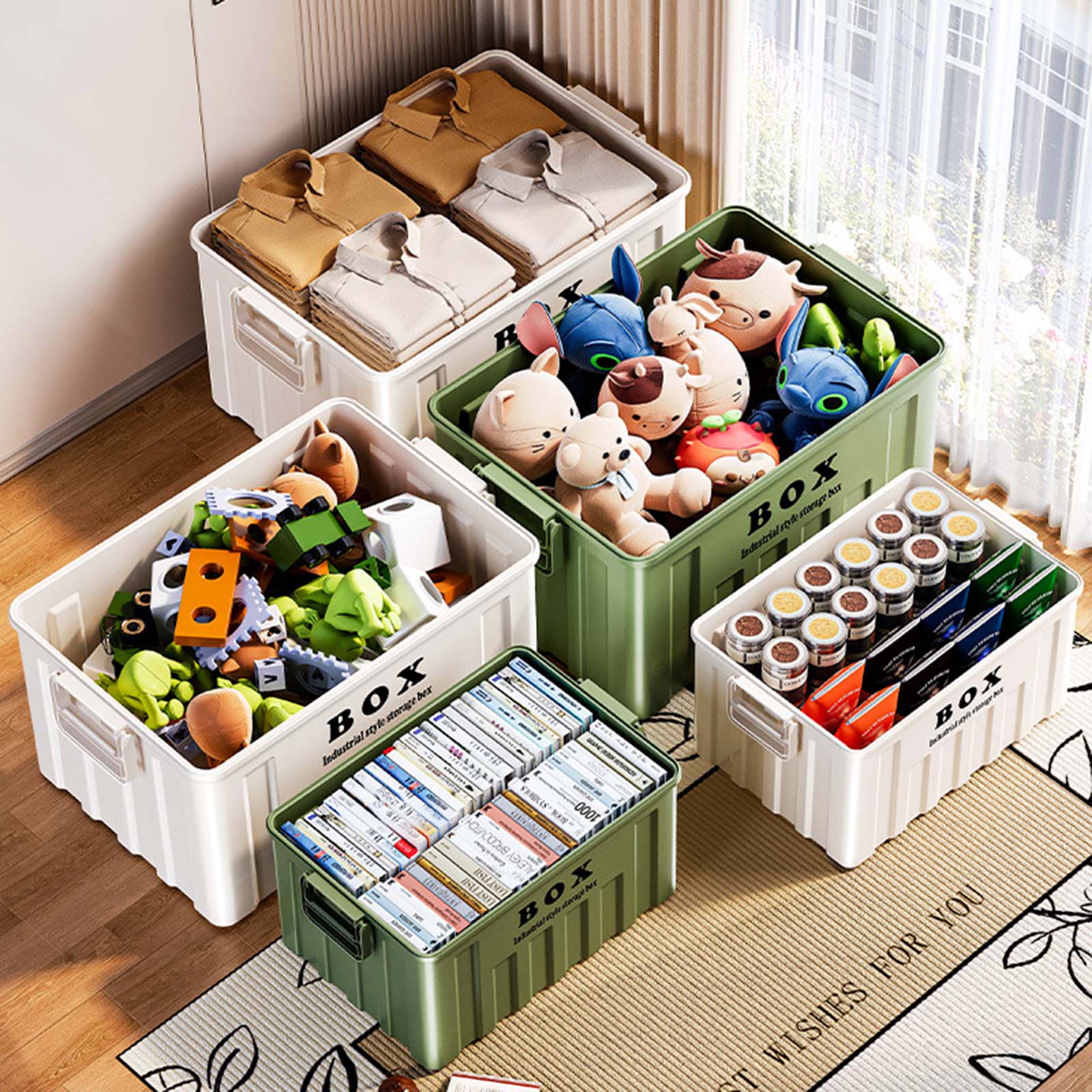 Stapelbare opbergbak met grote - Outdoor Camping Storage Box recensie en prijs