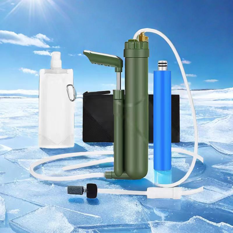 Filterwell Draagbare Handpomp  - Outdoor Camping Water Filter recensie en prijs