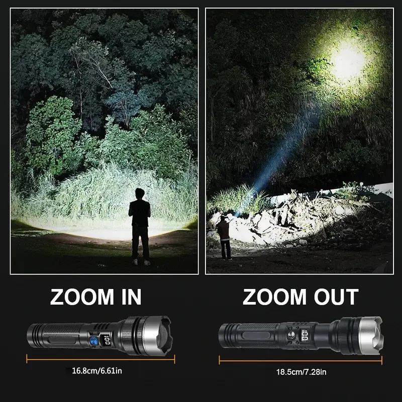 900000LM Krachtige LED-zaklamp - Outdoor Camping Adventures recensie en prijs