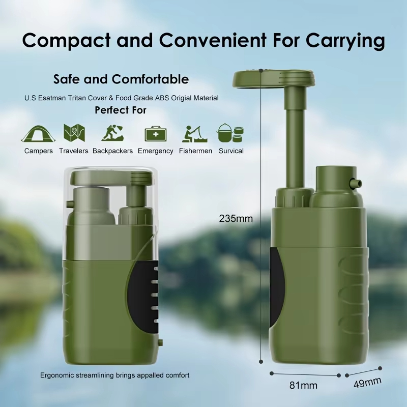Outdoor waterfilter Direct dri - Outdoor Camping Water Filter recensie en prijs