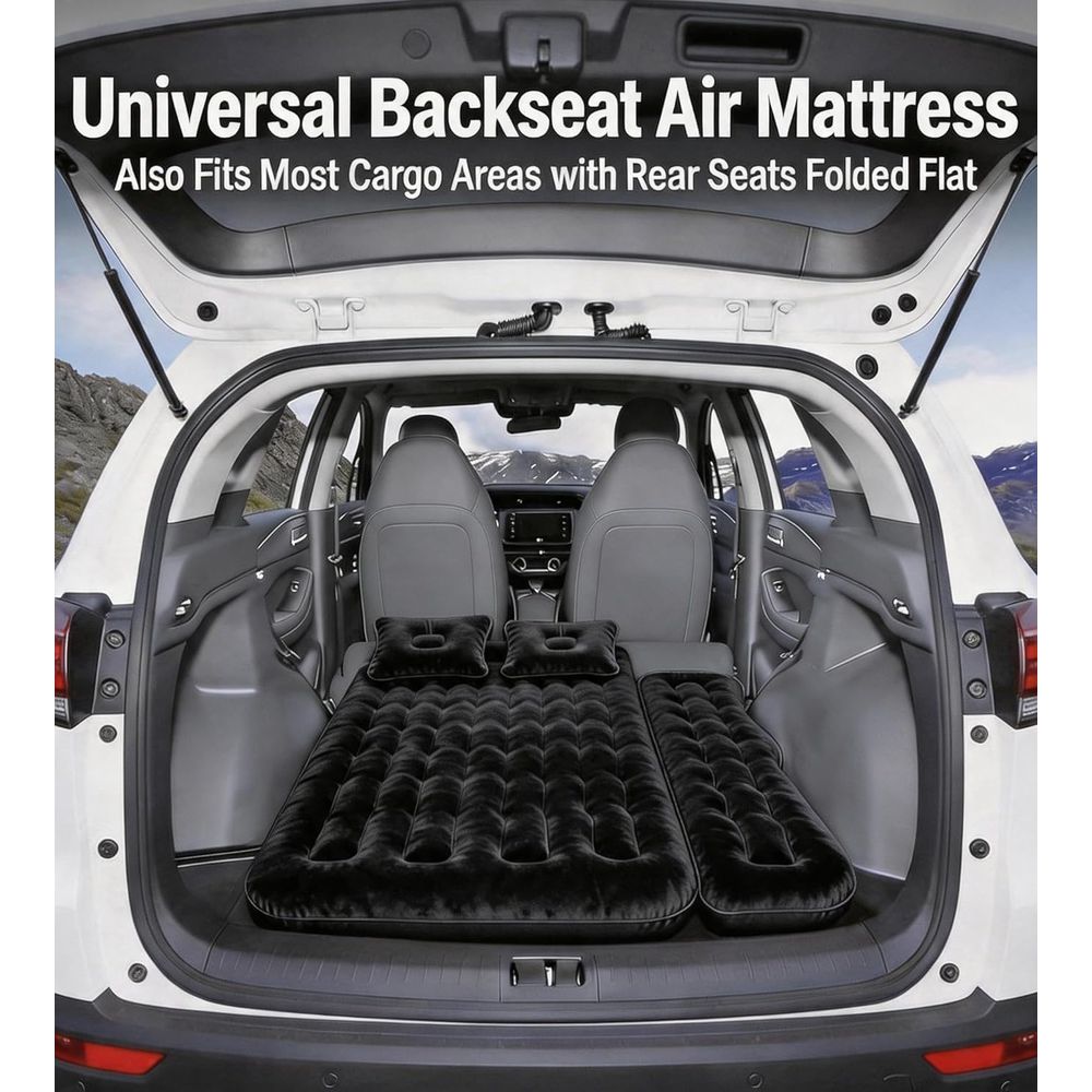 Autoluchtbed voor de achterban - Inflatable Mattress recensie en prijs